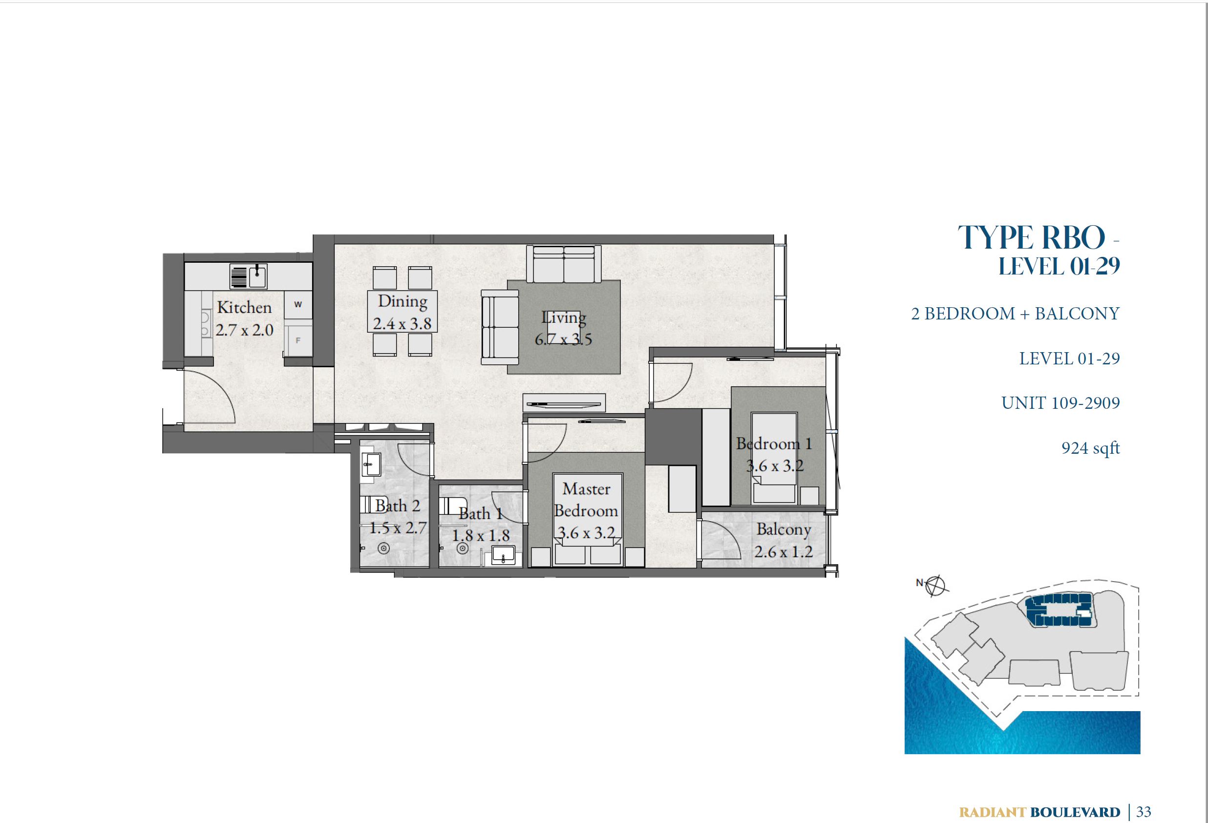  Radiant Boulevard by Radient Real Estate in Al Reem Island